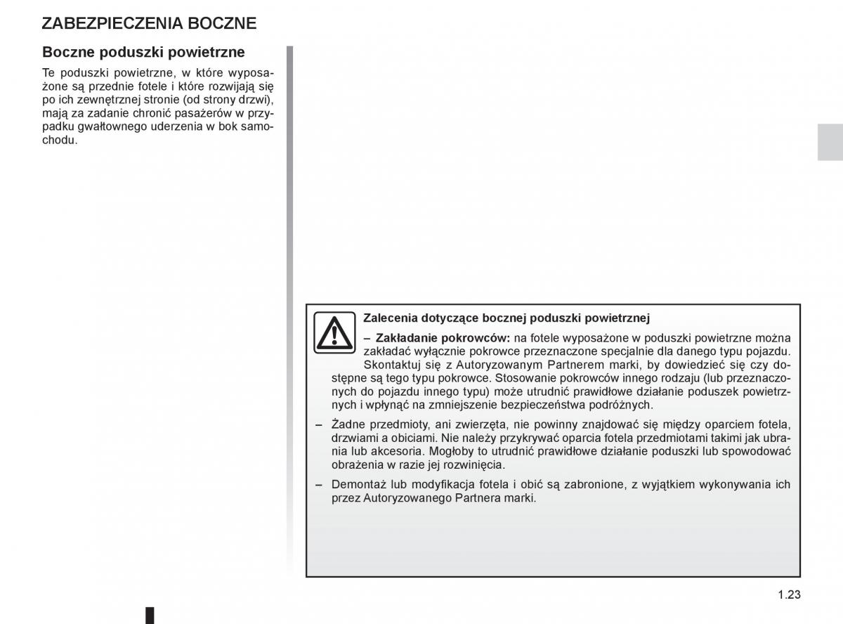 Dacia Sandero II 2 instrukcja obslugi / page 27