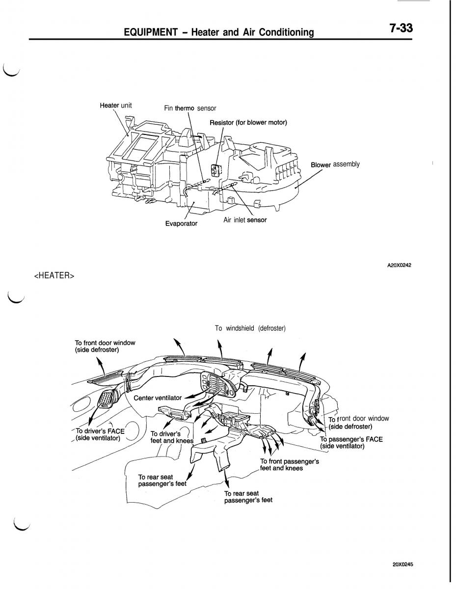 Mitsubishi Eclipse II technical information manual / page 374