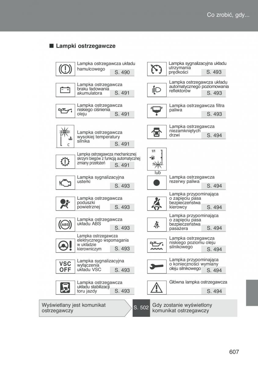 manual  Toyota Auris I 1 instrukcja / page 609