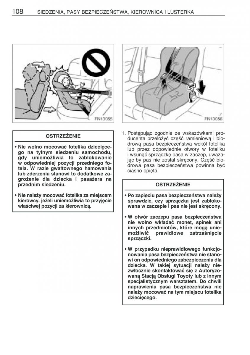 manual Toyota Avensis Toyota Avensis II 2 instrukcja / page 115