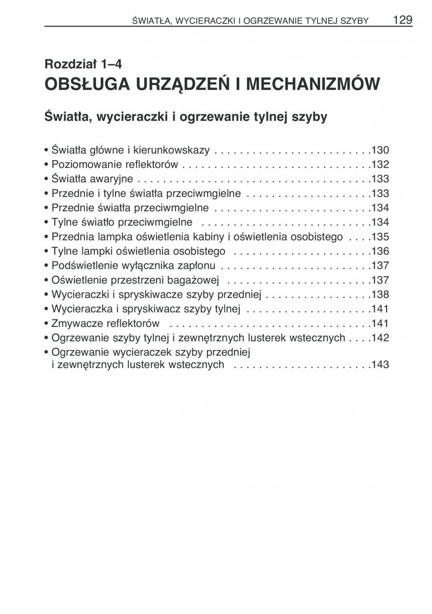 Toyota Avensis II 2 instrukcja obslugi / page 136