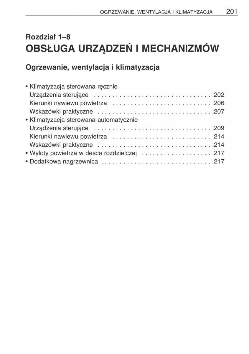 manual Toyota Avensis Toyota Avensis II 2 instrukcja / page 208