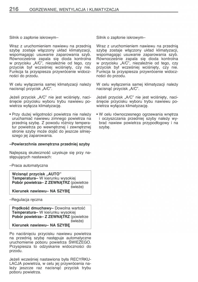 manual Toyota Avensis Toyota Avensis II 2 instrukcja / page 223