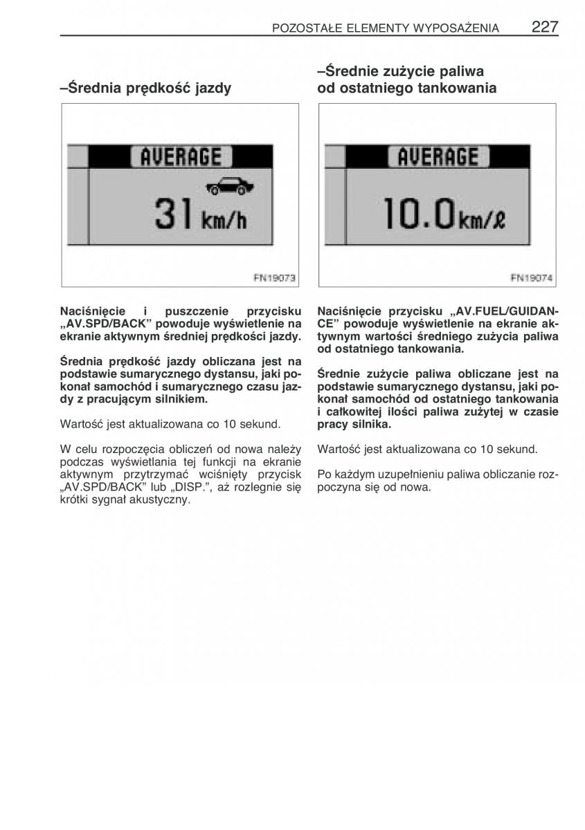 manual Toyota Avensis Toyota Avensis II 2 instrukcja / page 234