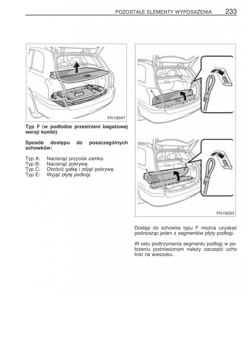 manual Toyota Avensis Toyota Avensis II 2 instrukcja / page 240