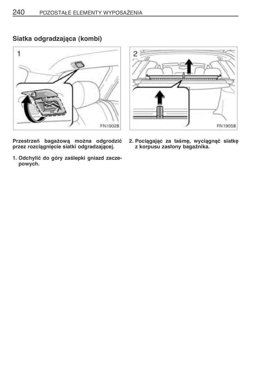 manual Toyota Avensis Toyota Avensis II 2 instrukcja / page 247