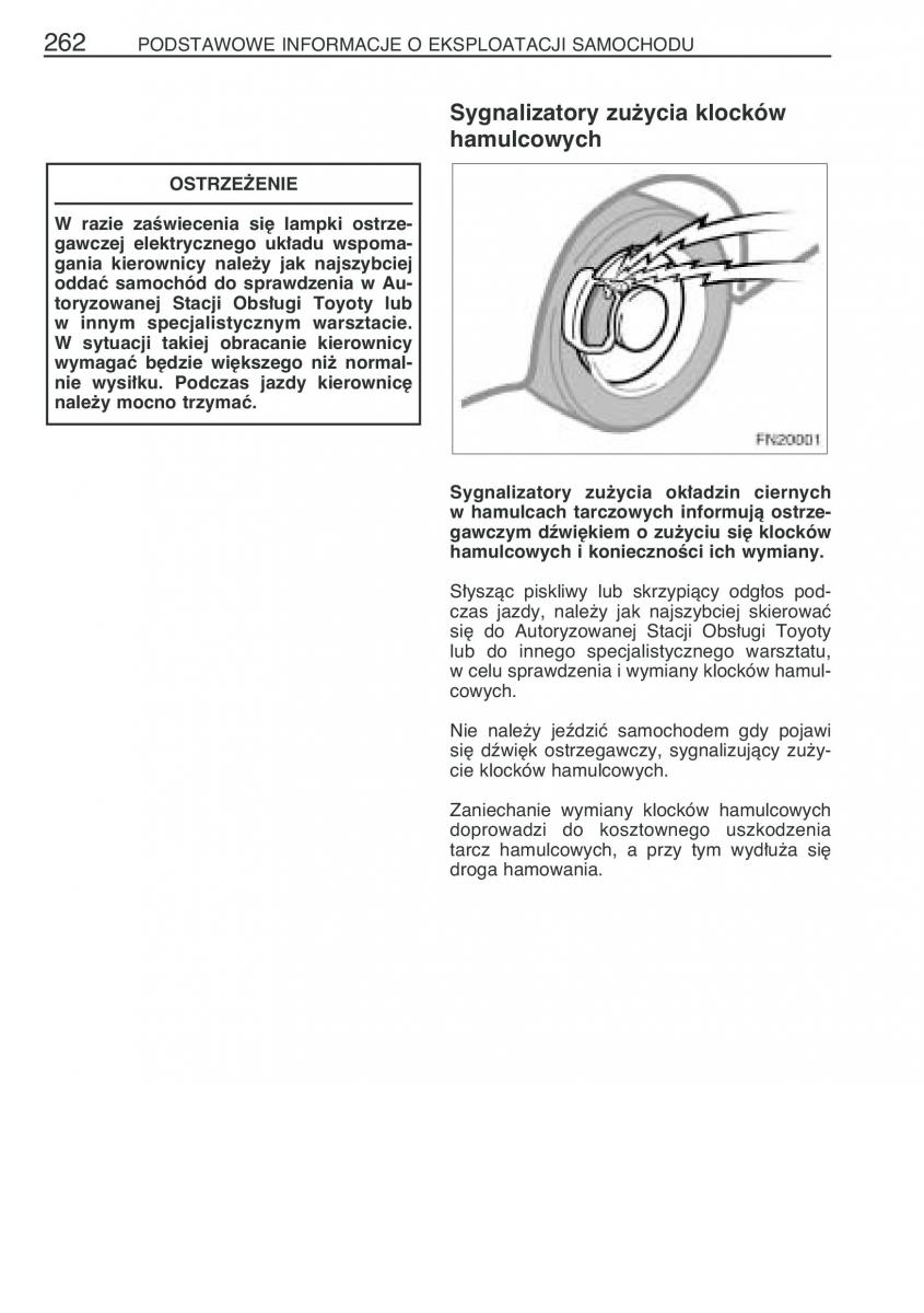 manual Toyota Avensis Toyota Avensis II 2 instrukcja / page 269