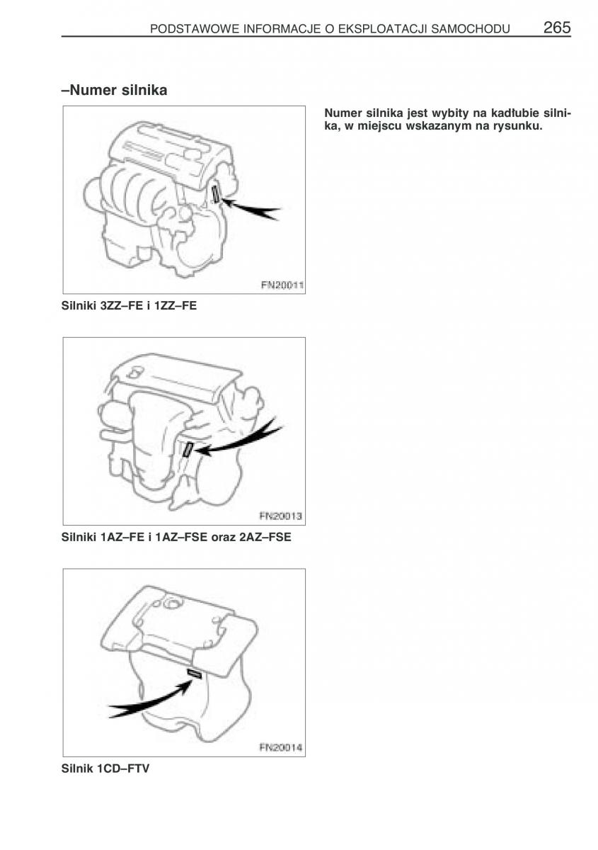 manual Toyota Avensis Toyota Avensis II 2 instrukcja / page 272