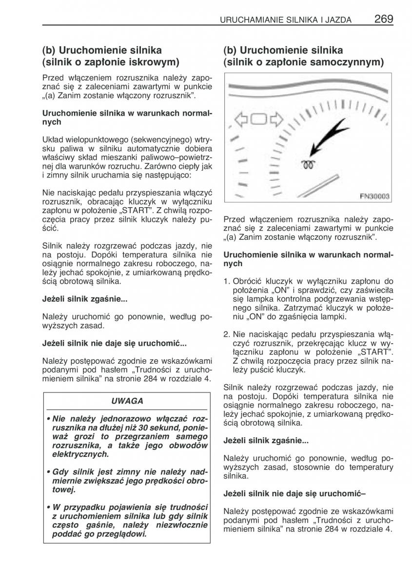 manual Toyota Avensis Toyota Avensis II 2 instrukcja / page 276