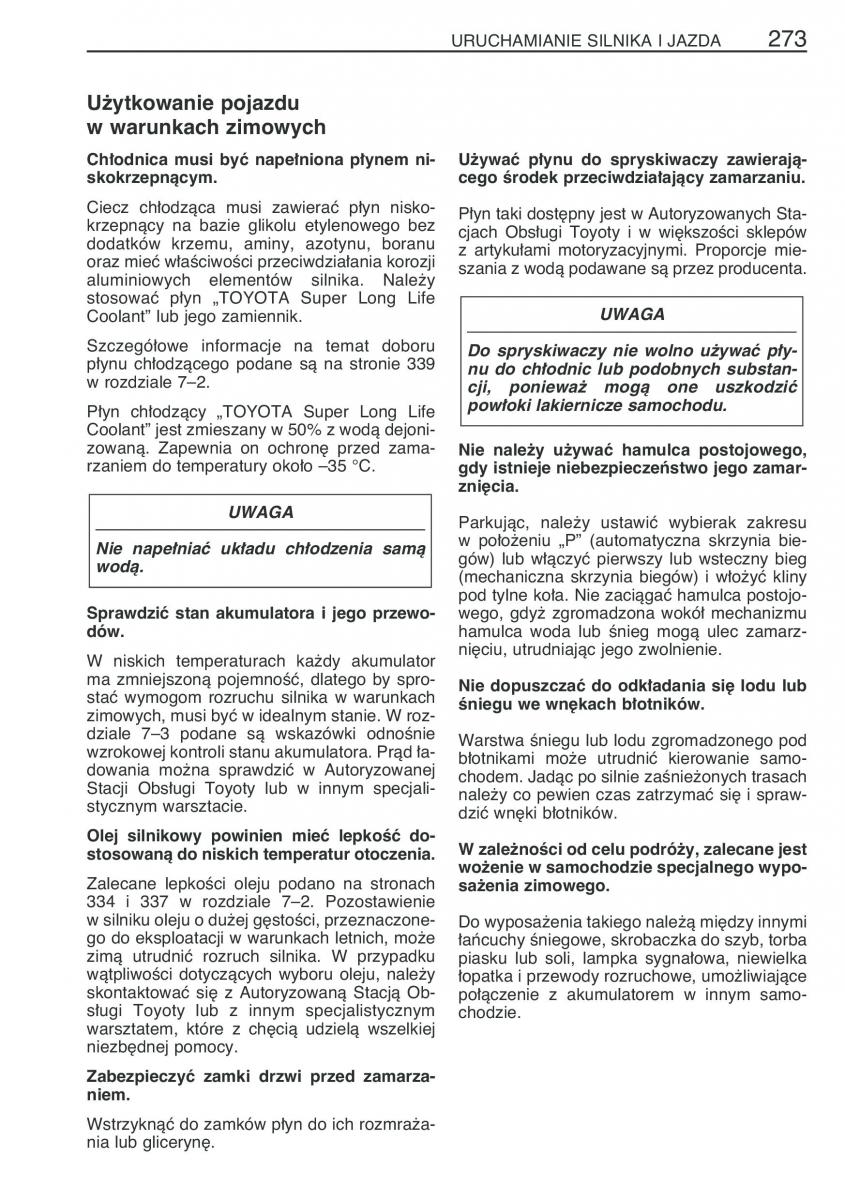 manual Toyota Avensis Toyota Avensis II 2 instrukcja / page 280