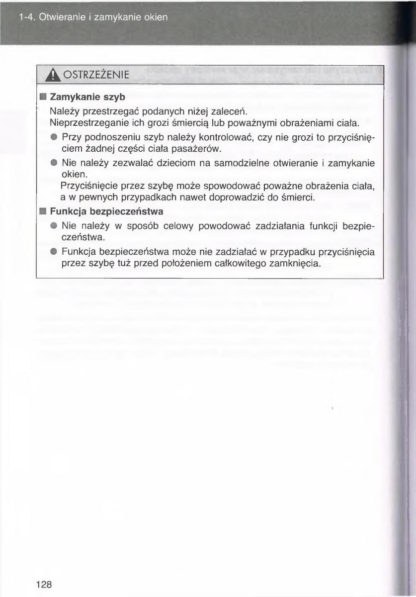 Toyota Avensis III 3 instrukcja obslugi czesc1 / page 127