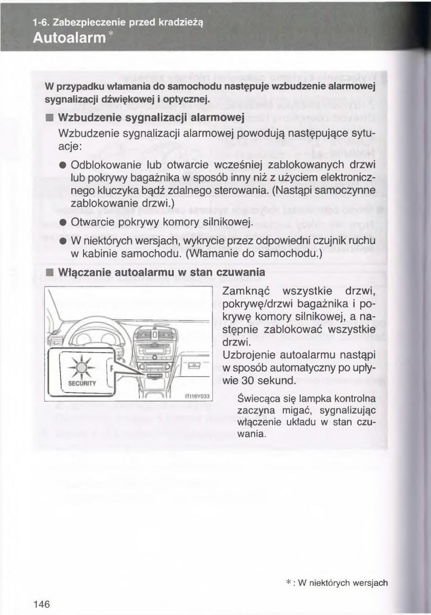 Toyota Avensis III 3 instrukcja obslugi czesc1 / page 145