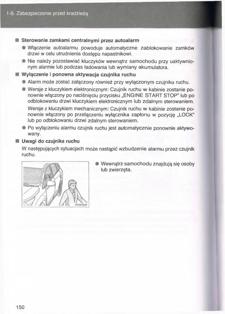 Toyota Avensis III 3 instrukcja obslugi czesc1 / page 149