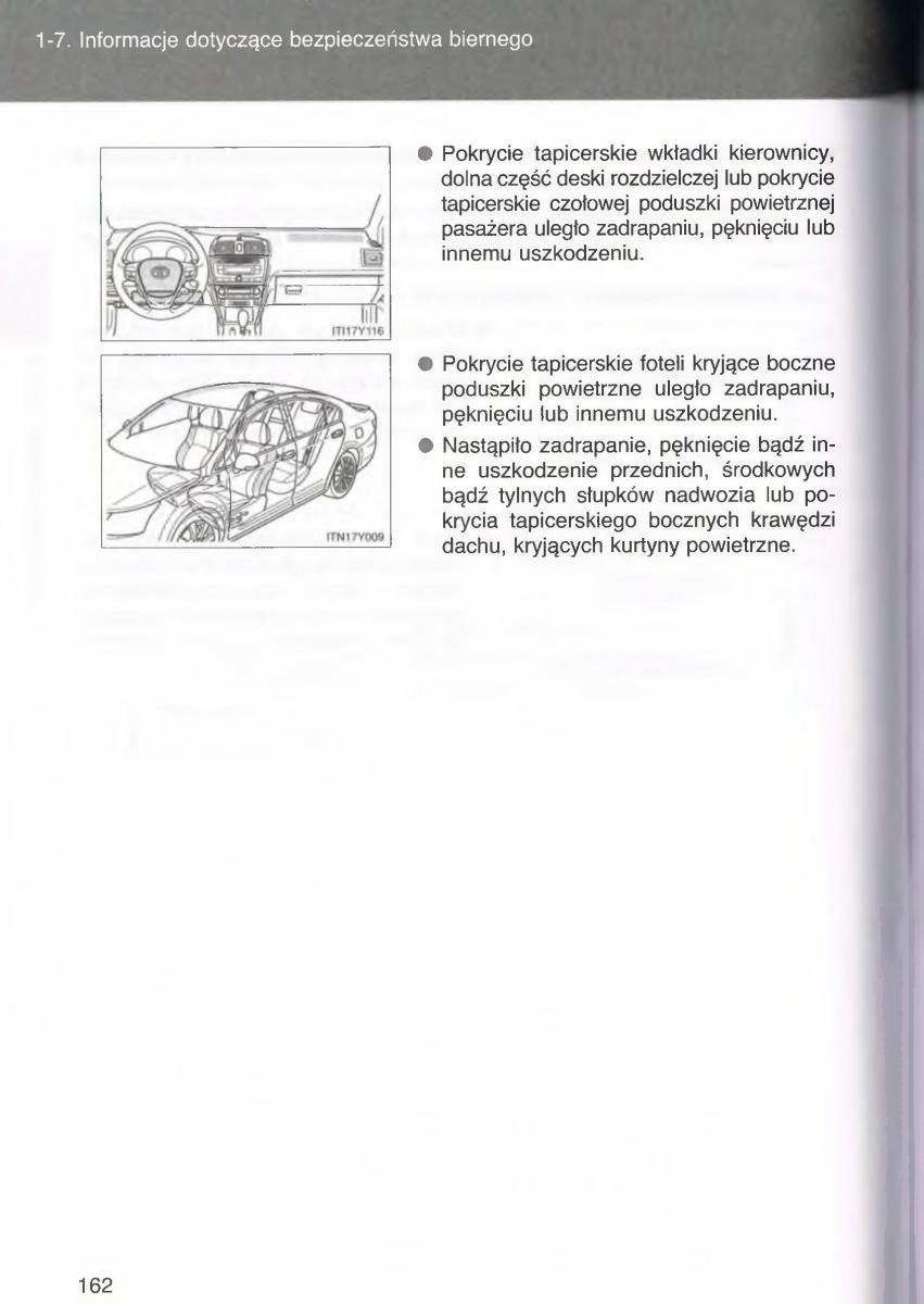 Toyota Avensis III 3 instrukcja obslugi czesc1 / page 161