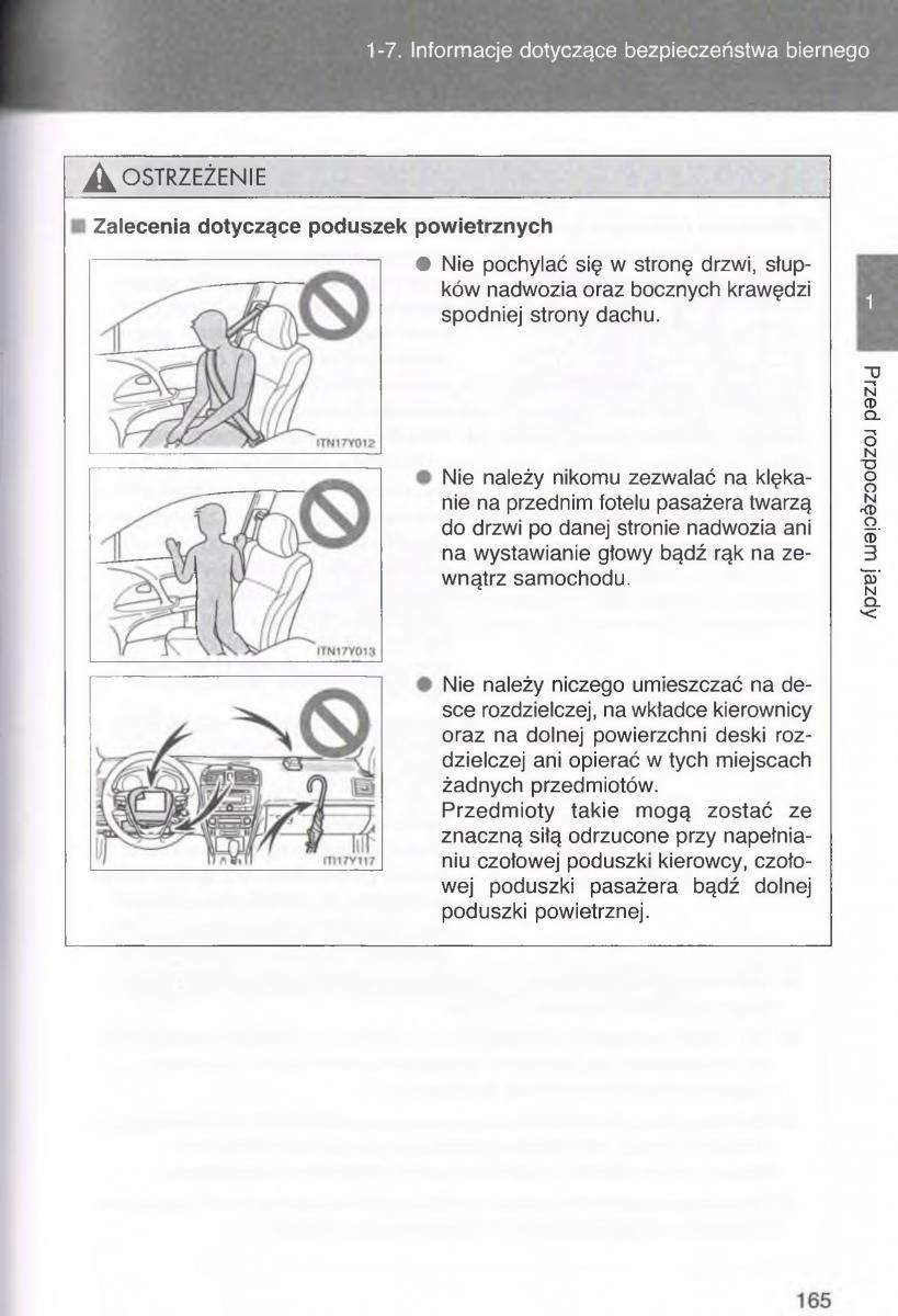 Toyota Avensis III 3 instrukcja obslugi czesc1 / page 164