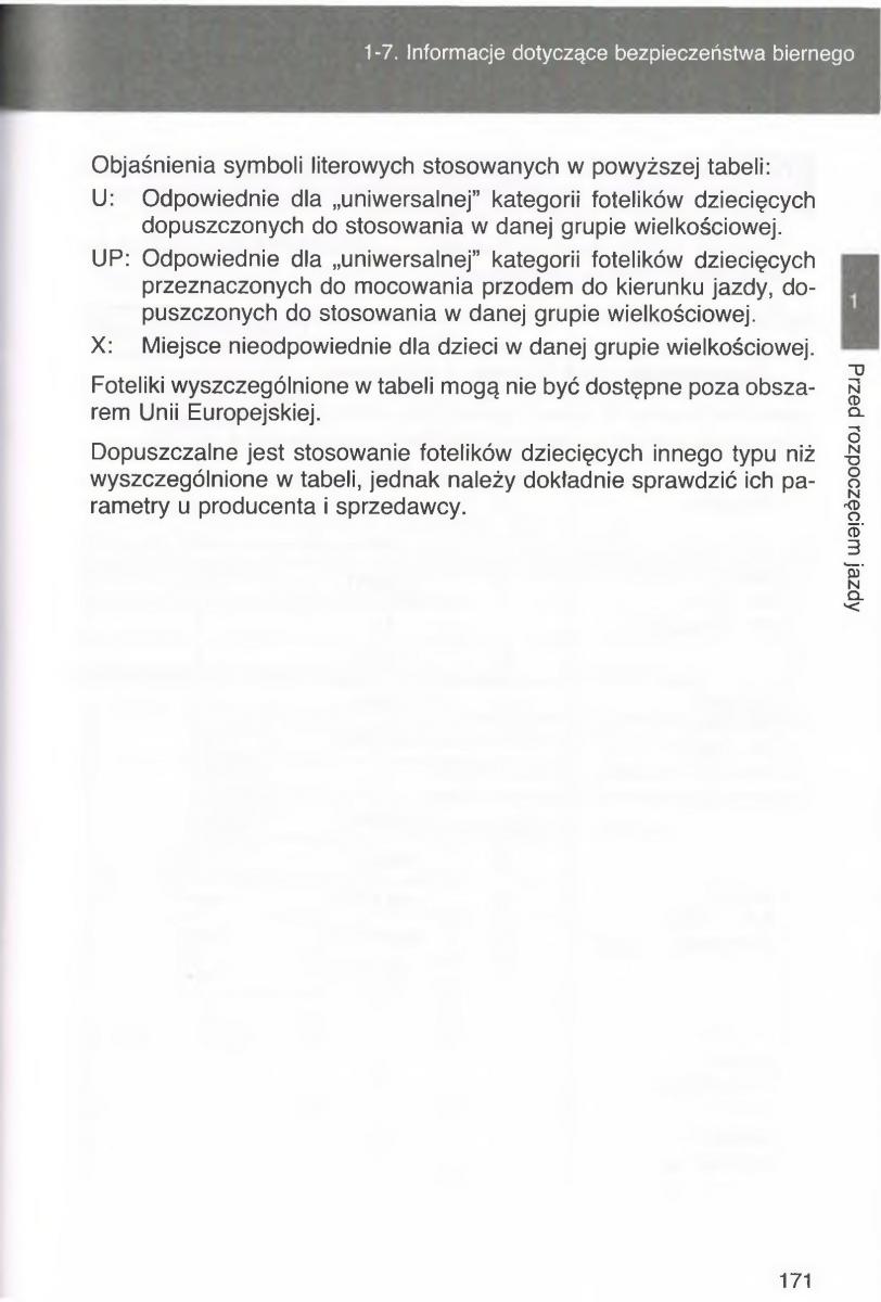 Toyota Avensis III 3 instrukcja obslugi czesc1 / page 170