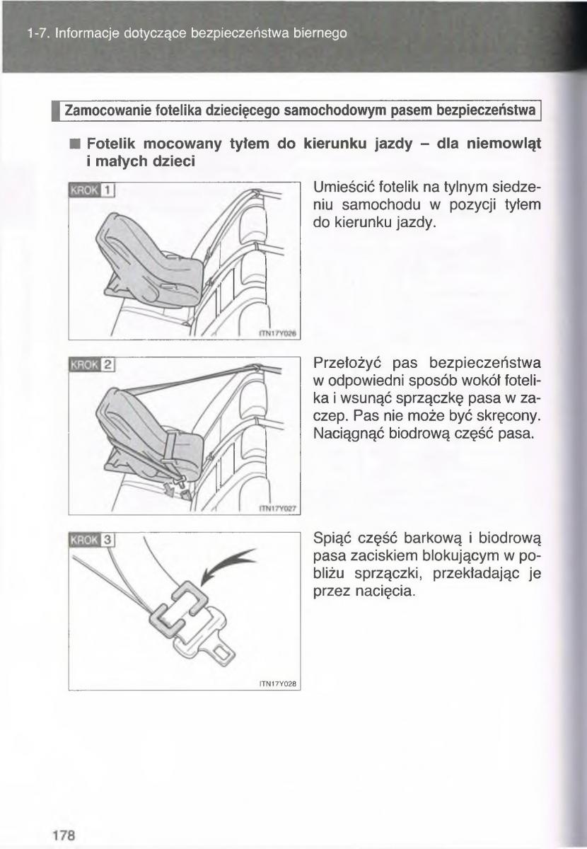 Toyota Avensis III 3 instrukcja obslugi czesc1 / page 177