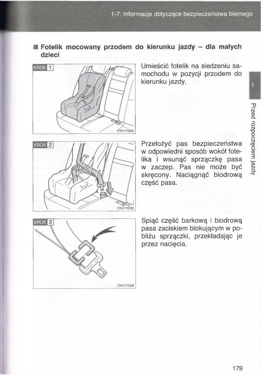 Toyota Avensis III 3 instrukcja obslugi czesc1 / page 178