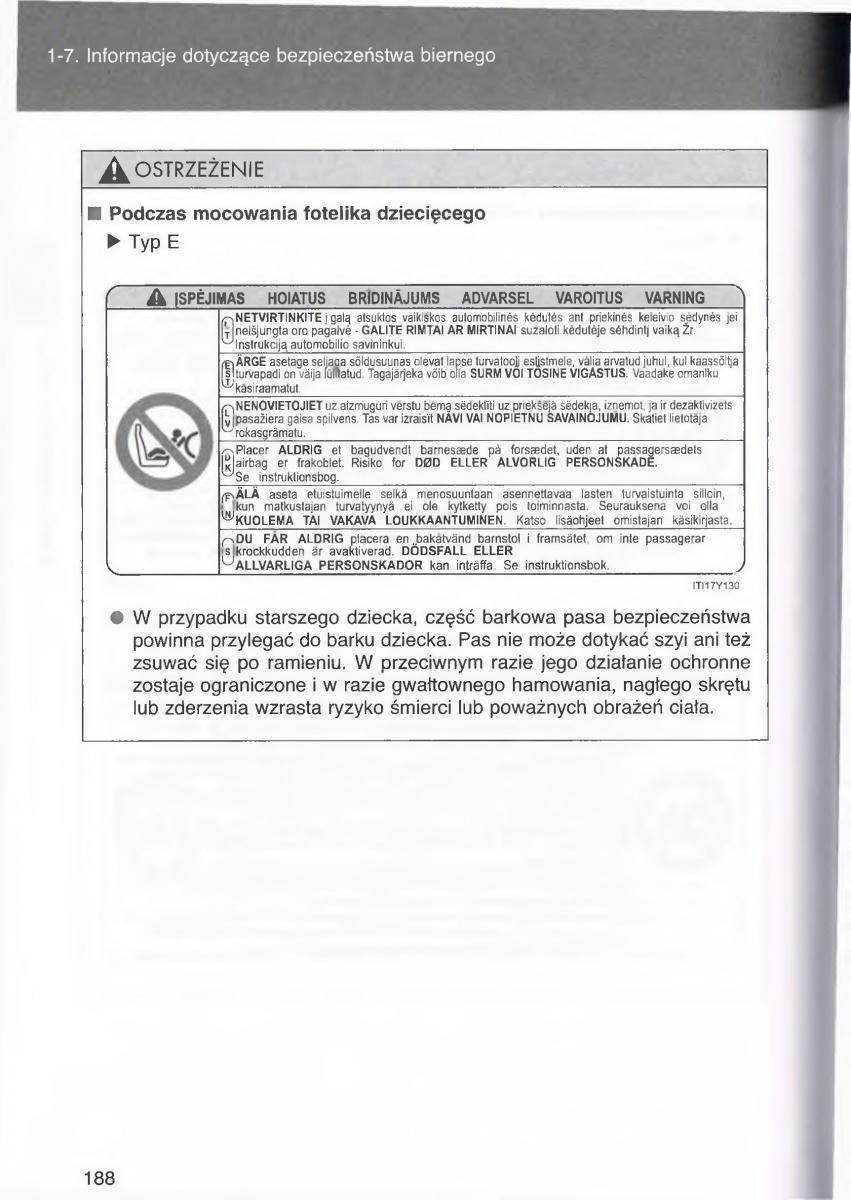 Toyota Avensis III 3 instrukcja obslugi czesc1 / page 187