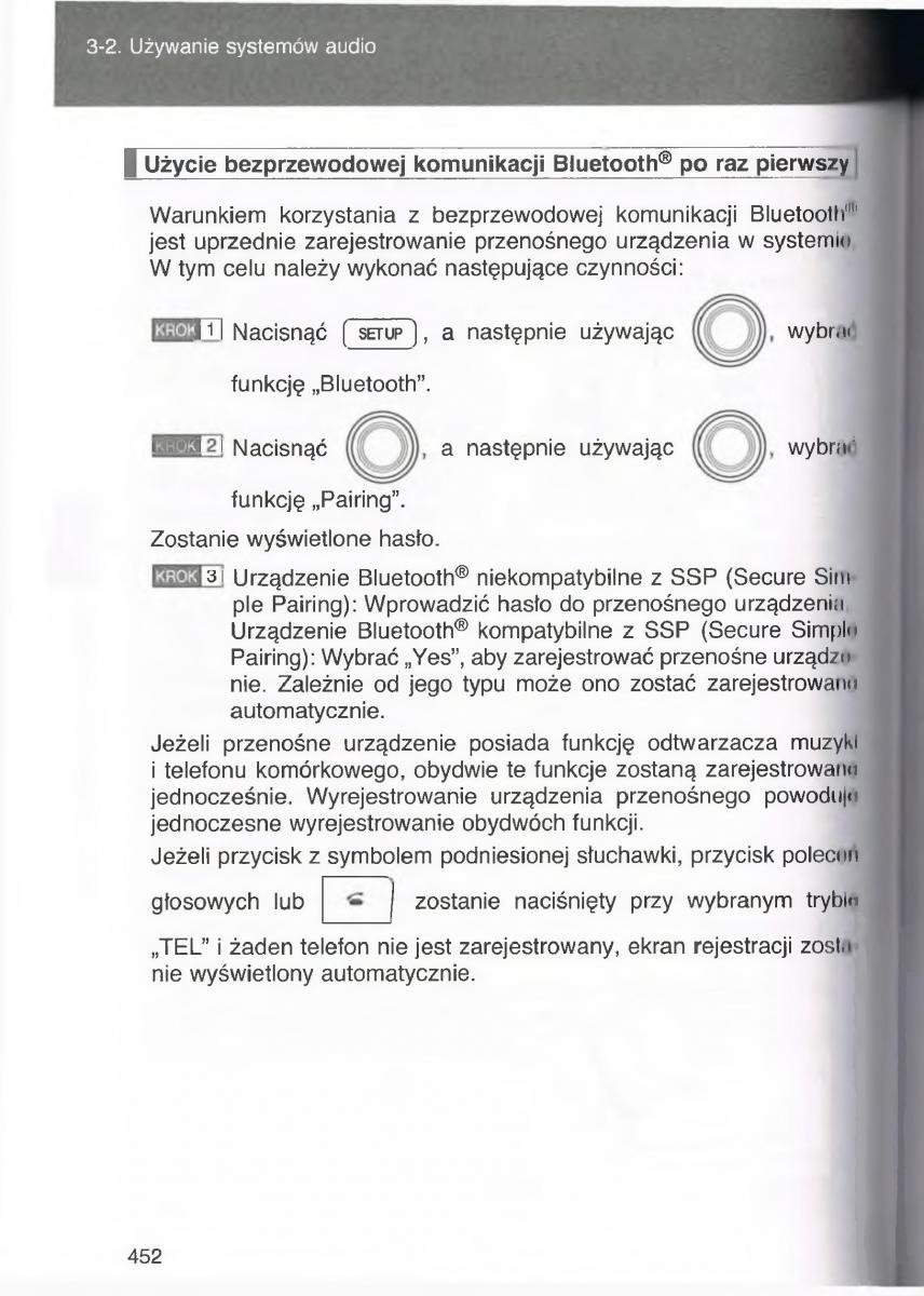 Toyota Avensis III 3 instrukcja obslugi czesc2 / page 97