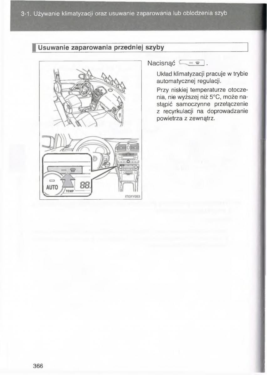 Toyota Avensis III 3 instrukcja obslugi czesc2 / page 11