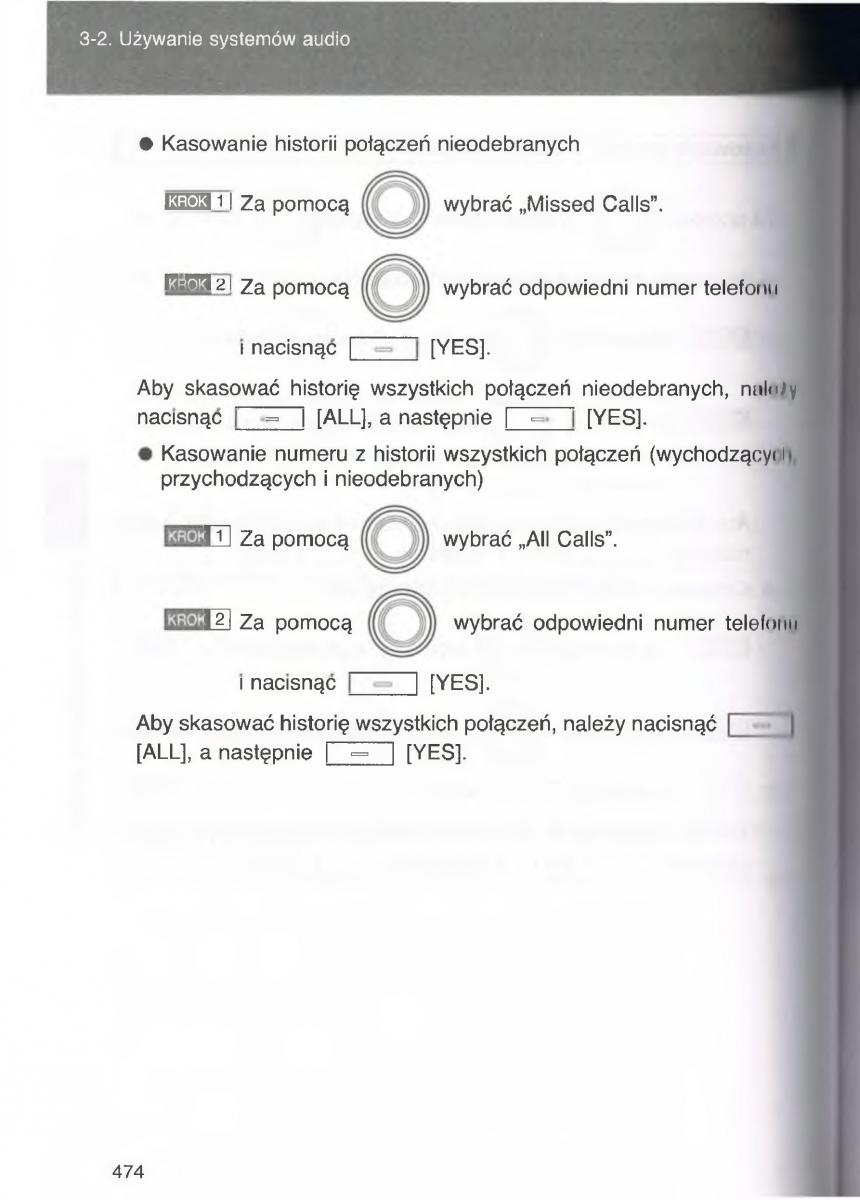 Toyota Avensis III 3 instrukcja obslugi czesc2 / page 119