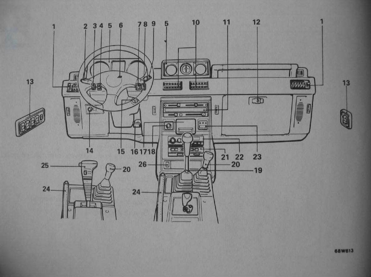 manual  Mitsubishi Pajero I 1 instrukcja / page 8