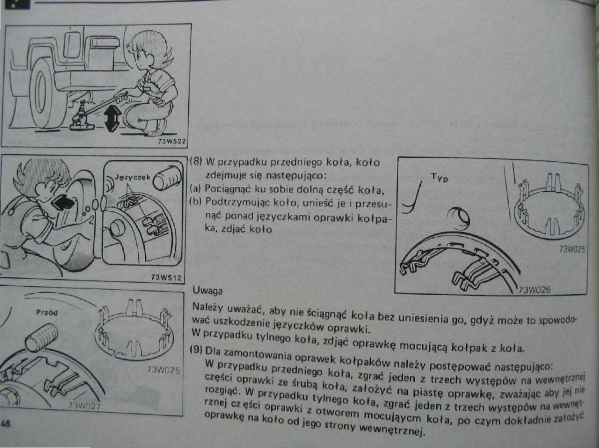 Mitsubishi Pajero I 1 instrukcja obslugi / page 144