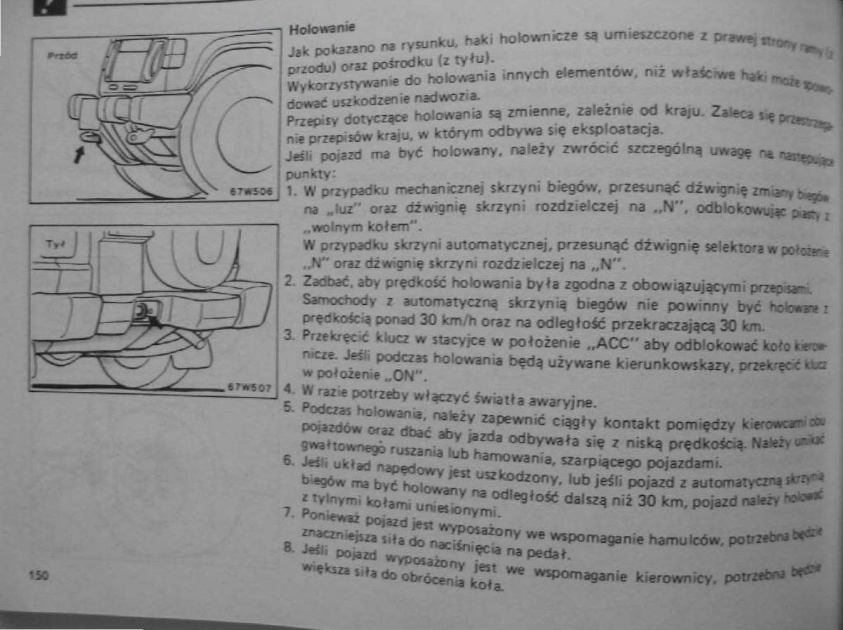 Mitsubishi Pajero I 1 instrukcja obslugi / page 146