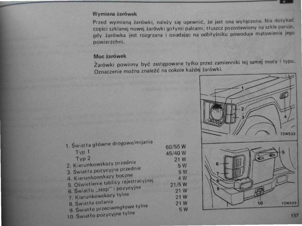Mitsubishi Pajero I 1 instrukcja obslugi / page 154