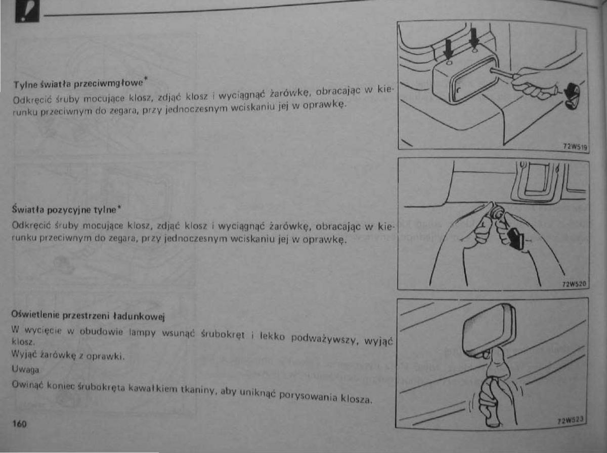 manual  Mitsubishi Pajero I 1 instrukcja / page 157