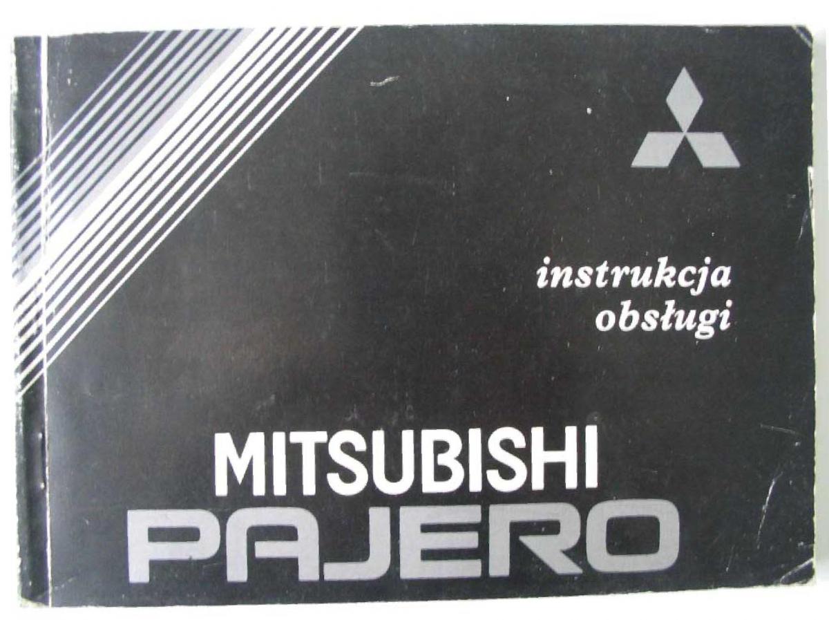 manual  Mitsubishi Pajero I 1 instrukcja / page 1