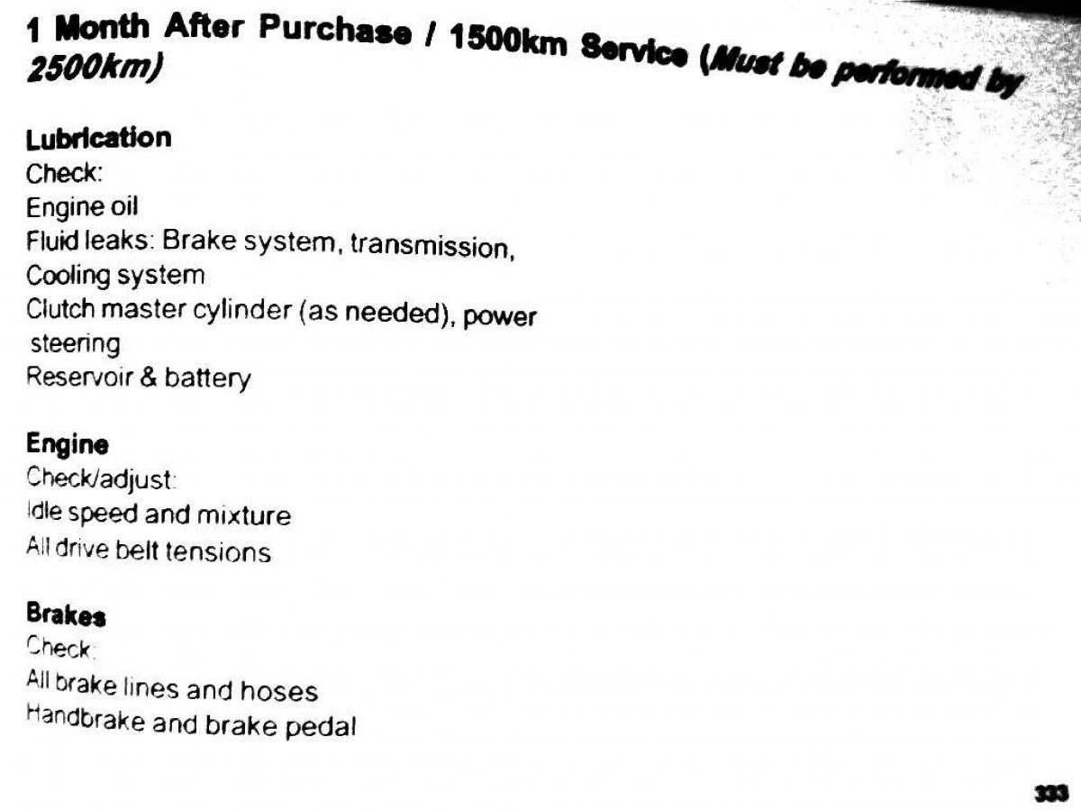 Mitsubishi Pajero II 2 owners manual / page 333