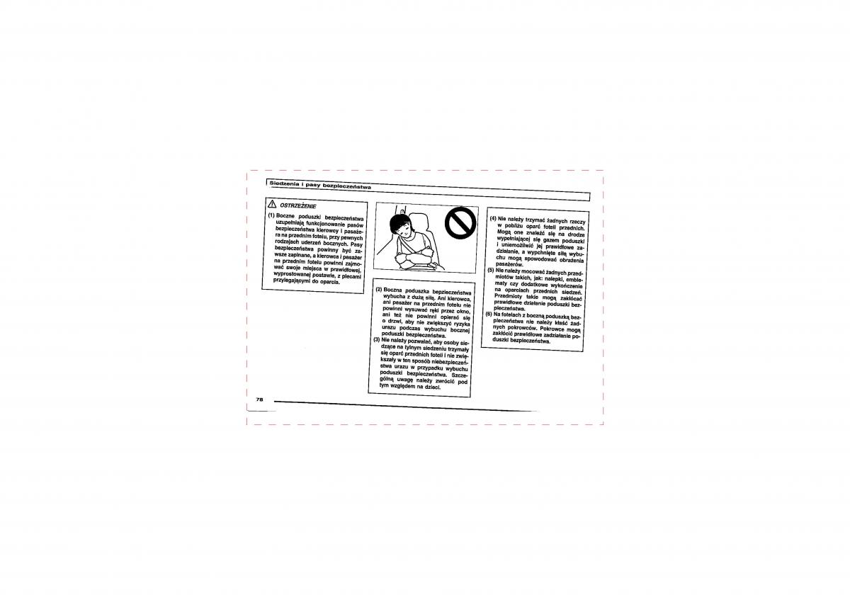 Mitsubishi Pajero III 3 instrukcja obslugi / page 78