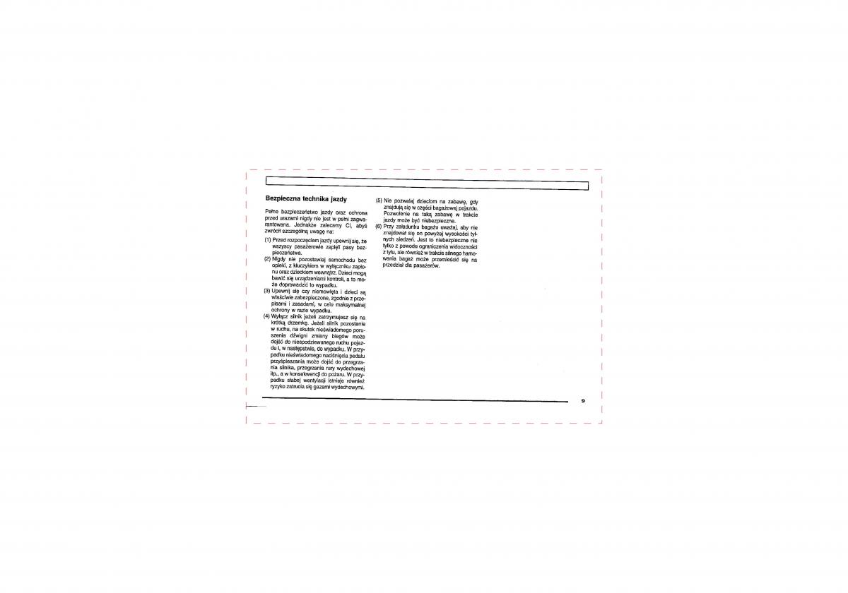 manual  Mitsubishi Pajero III 3 instrukcja / page 9