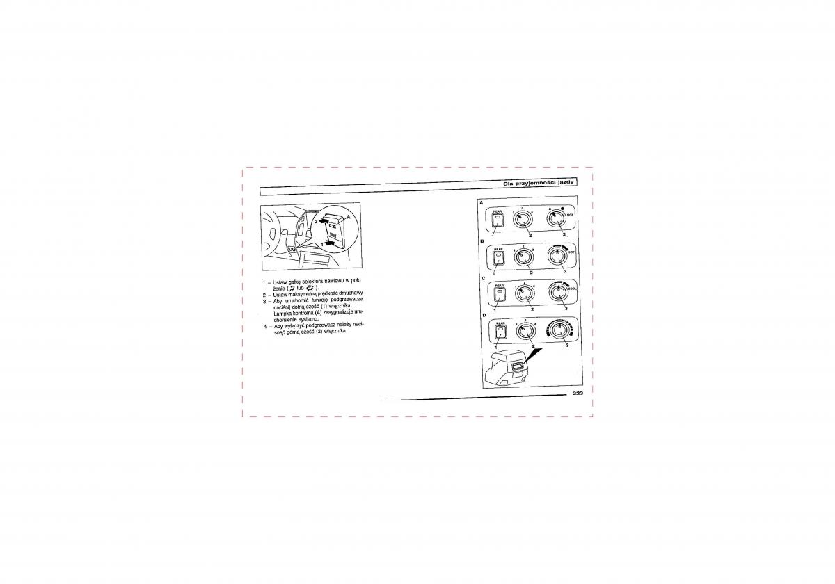 Mitsubishi Pajero III 3 instrukcja obslugi / page 221