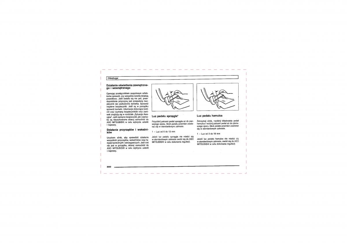 Mitsubishi Pajero III 3 instrukcja obslugi / page 298