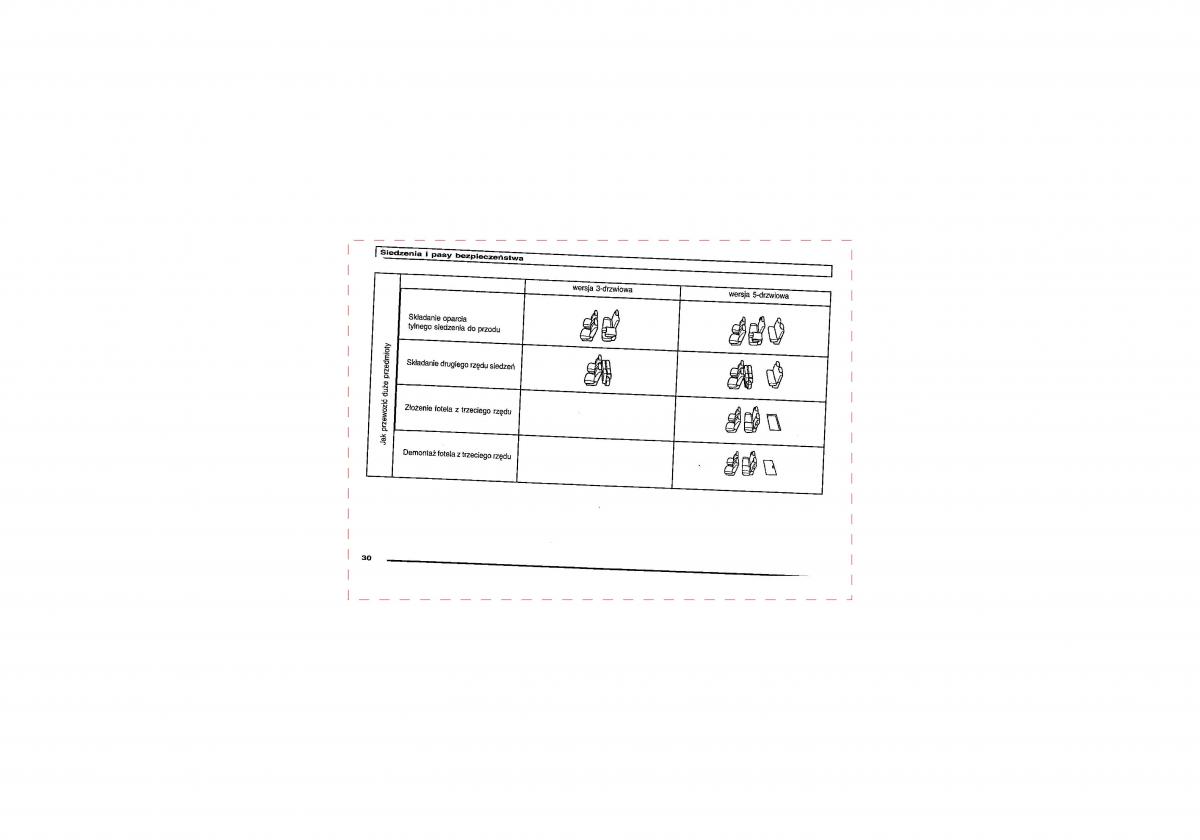 Mitsubishi Pajero III 3 instrukcja obslugi / page 30