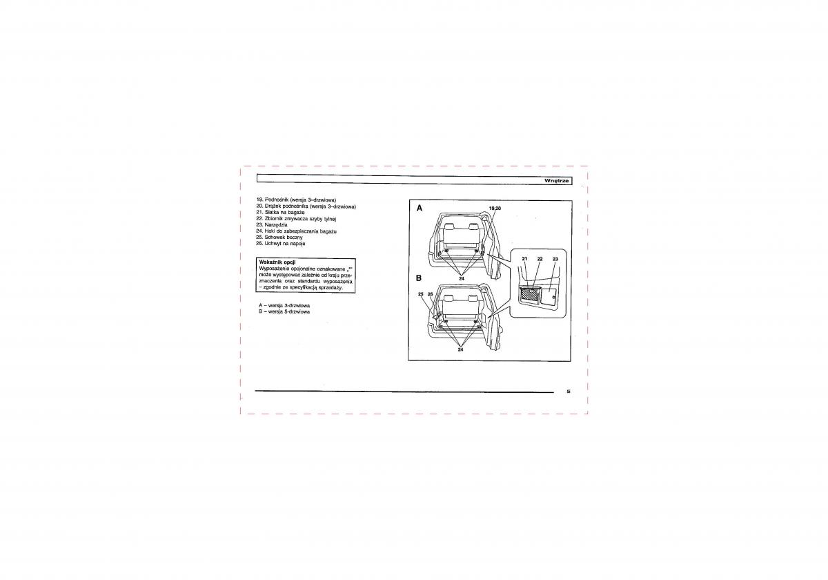 manual  Mitsubishi Pajero III 3 instrukcja / page 5