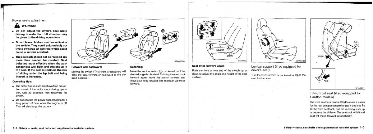 Nissan Patrol Y61 GR owners manual / page 6