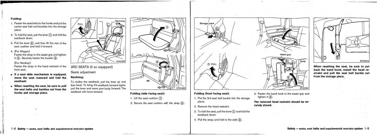 manual  Nissan Patrol Y61 GR owners manual / page 8