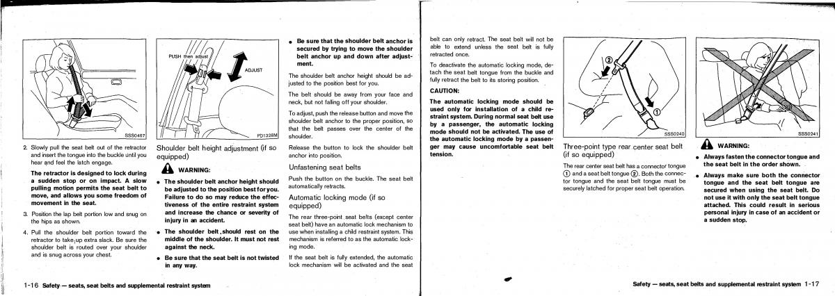 manual  Nissan Patrol Y61 GR owners manual / page 12