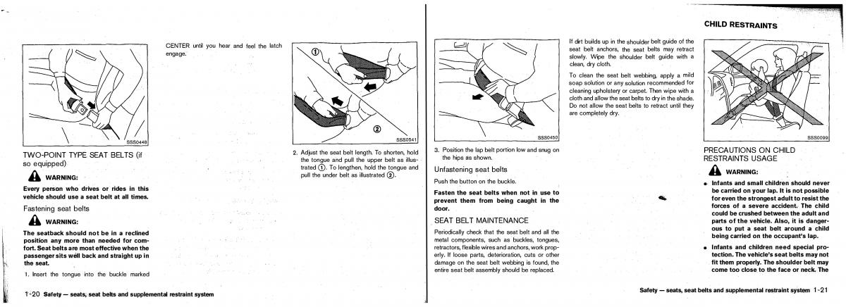 Nissan Patrol Y61 GR owners manual / page 14