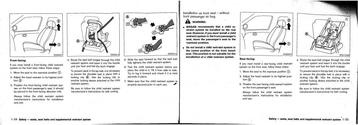 Nissan Patrol Y61 GR owners manual / page 21
