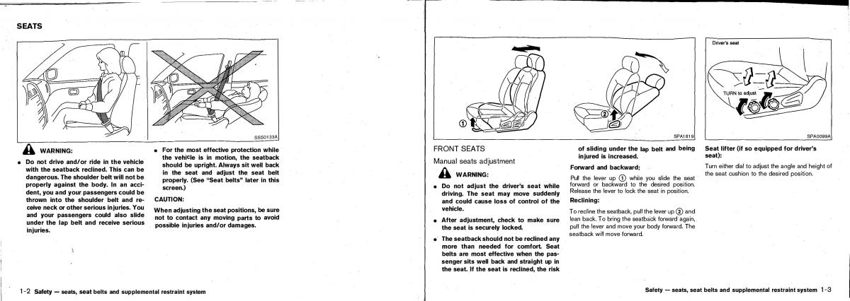 manual  Nissan Patrol Y61 GR owners manual / page 5