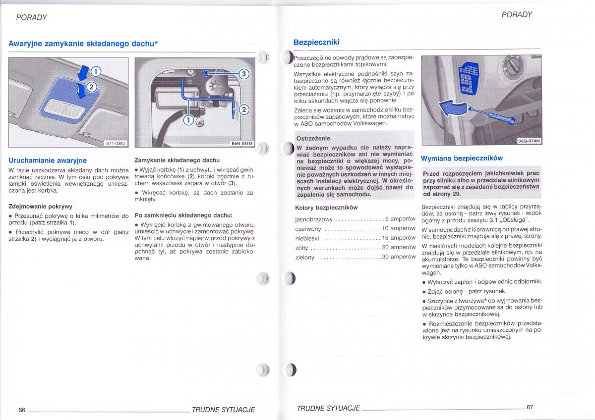 VW Polo IV 4 instrukcja / page 104