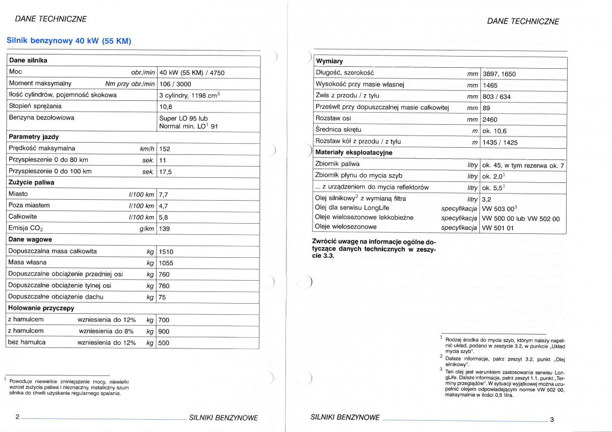 manual  VW Polo IV 4 instrukcja / page 124