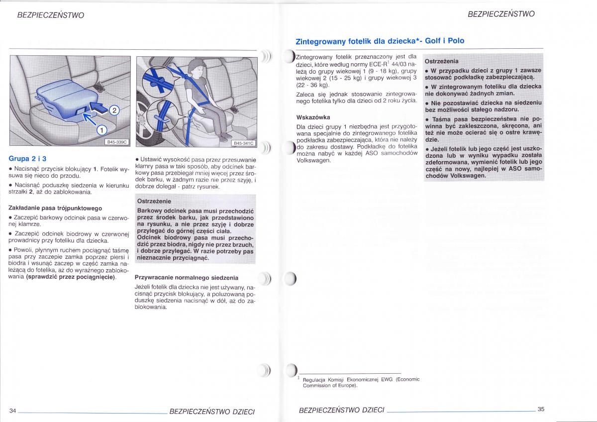 VW Polo IV 4 instrukcja obslugi / page 19