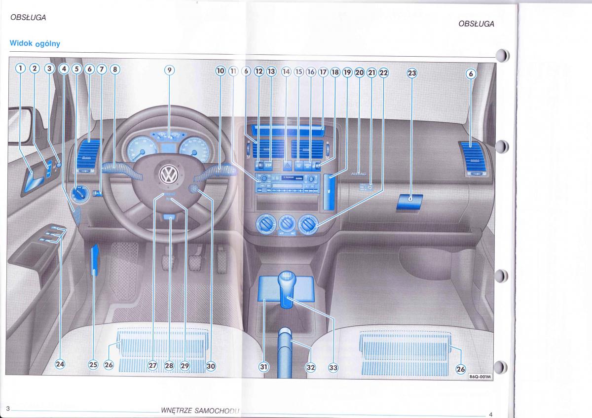 VW Polo IV 4 instrukcja obslugi / page 23