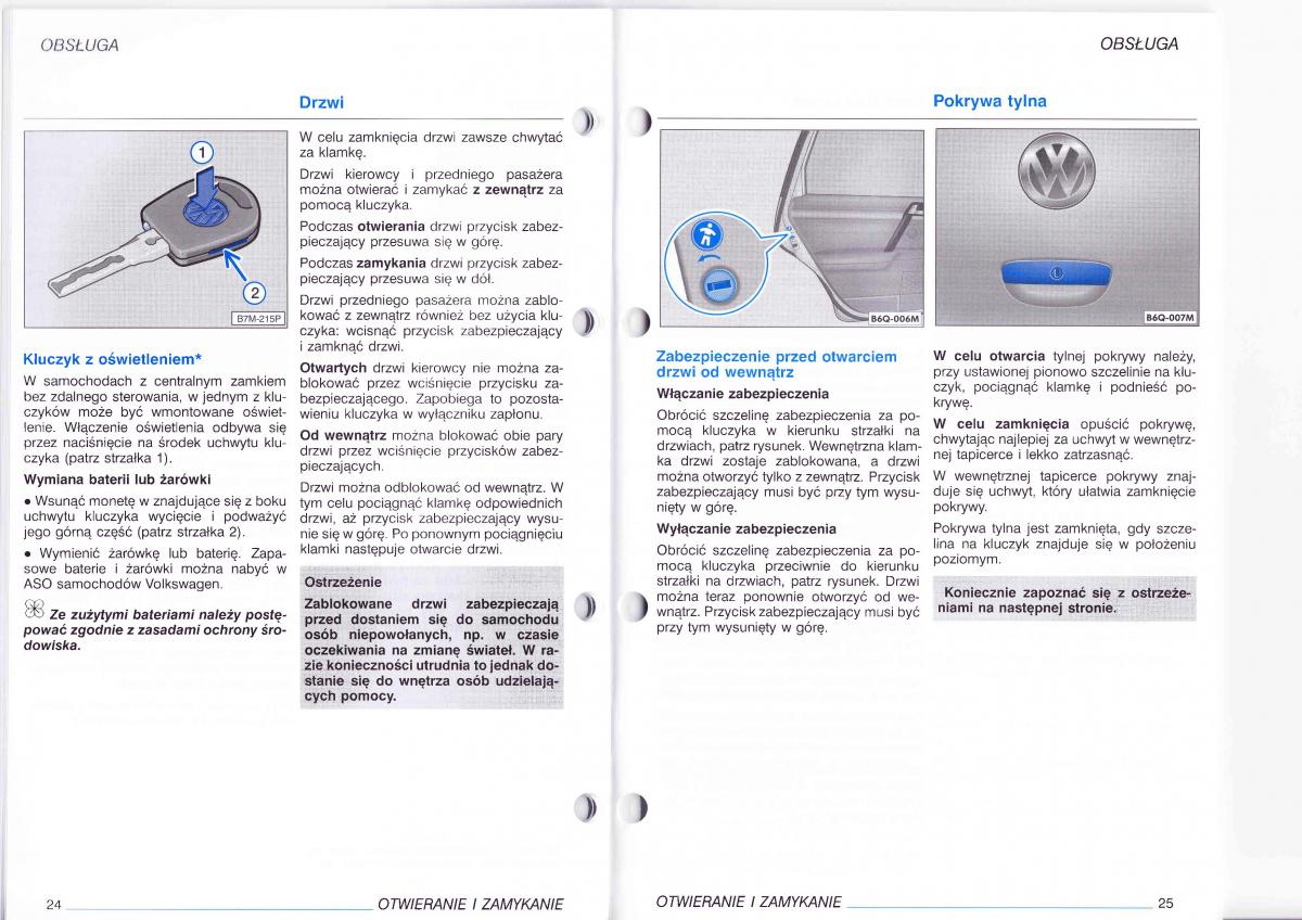 VW Polo IV 4 instrukcja / page 34